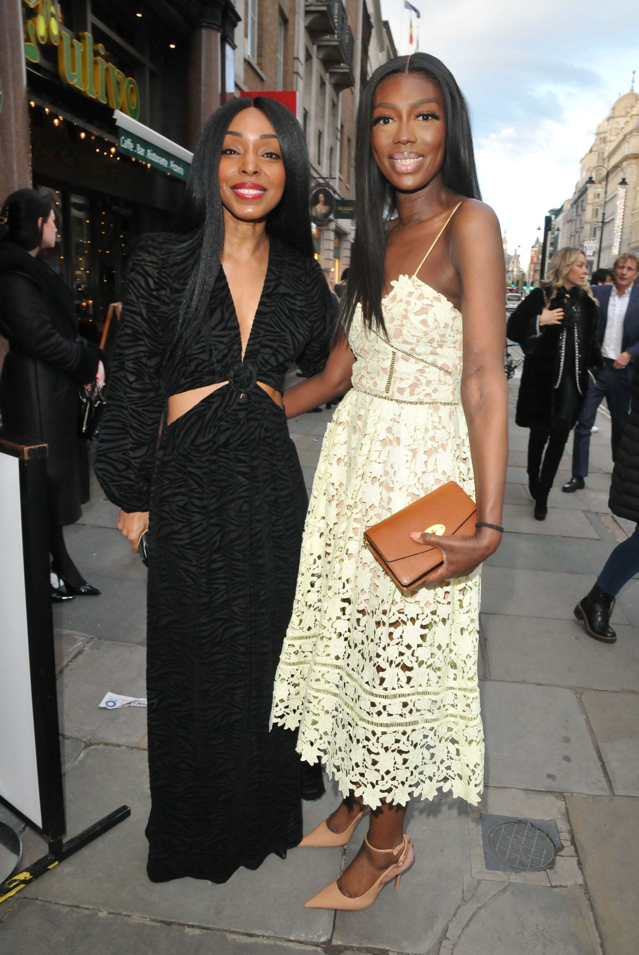 Sabrina Washington and Claudia-Liza Vanderpuije at 