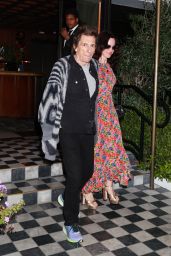 Sally Humphreys Wood at a Party in West Hollywood at Birds Club 04-20-2024