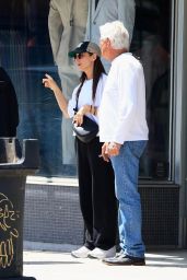 Sandra Bullock With Her Longtime Bodyguard Peter Weireter in West Hollywood 04/28/2024