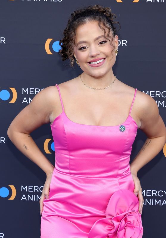 Sarah Jeffery at The Mercy for Animals 25th Annual Gala Celebration in Los Angeles 04-20-2024