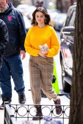 Selena Gomez Filming "Only Murders in the Building" in New York 04-24-2024