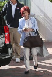 Sharon Osbourne Shopping at Neiman Marcus in Beverly Hills 04-24-2024