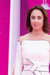 Sofie Grabol at CannesSeries Festival Pink Carpet in Cannes 06/04/2024