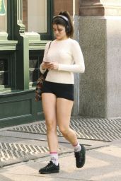 Suri Cruise Takes a Leisurely Walk All by Herself in New York During the Beautiful Spring Season 04-29-2024