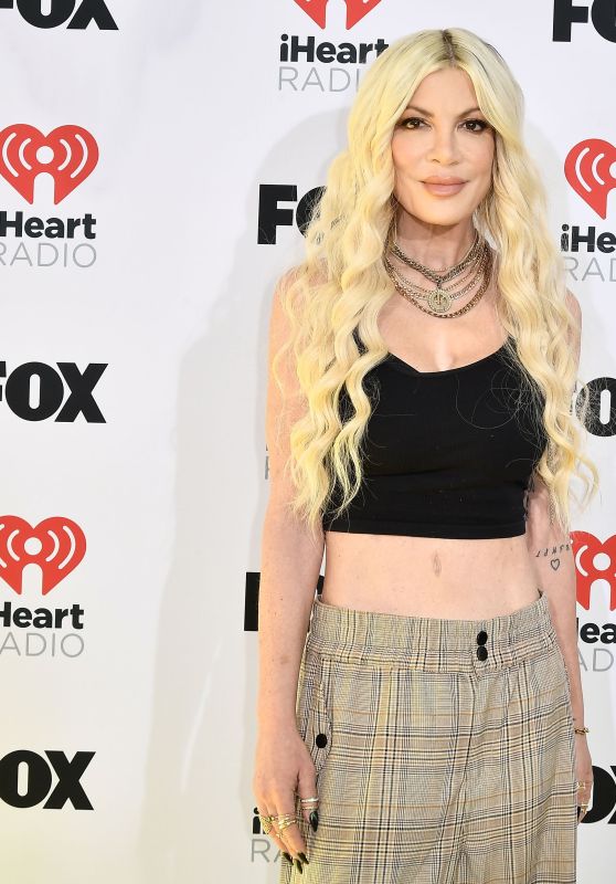 Tori Spelling at 2024 iHeartRadio Music Awards in Hollywood