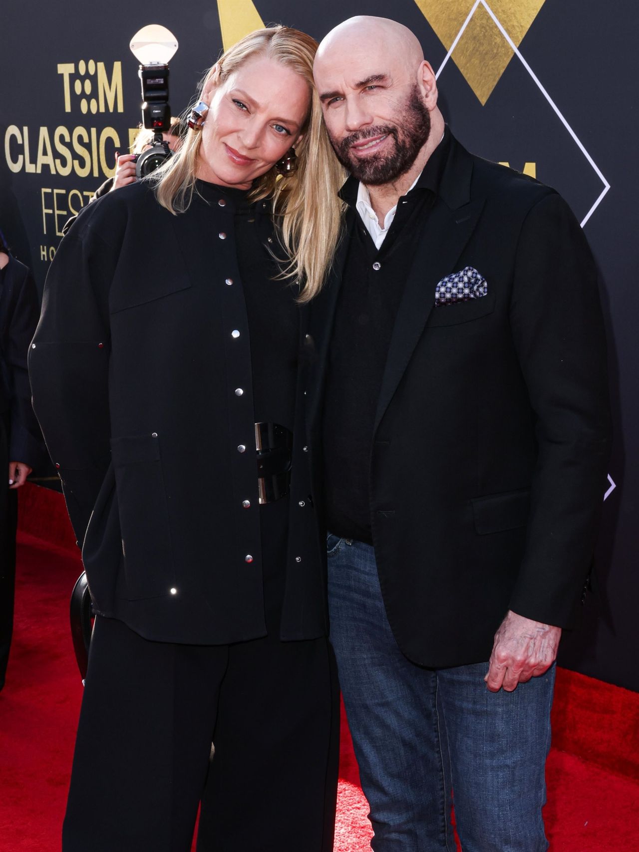 Uma Thurman at TCM Classic Film Festival 2024 Opening Night in ...