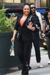 Vivica A. Fox Arriving at Today Show in New York 04-25-2024