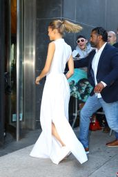 Zendaya Arriving to the QA for Challengers in New York 04-24-2024