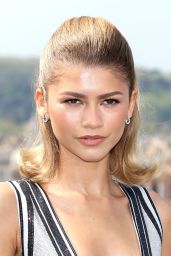 Zendaya at "Challengers" Photocall at Hotel Hassler in Rome 04/08/2024
