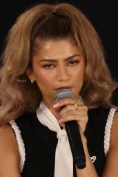 Zendaya at "Challengers" Press Conference at The Maybourne in Beverly Hills 04-20-2024