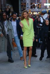 Zendaya: Fashionable Appearance on Live With Kelly and Mark 04-23-2024