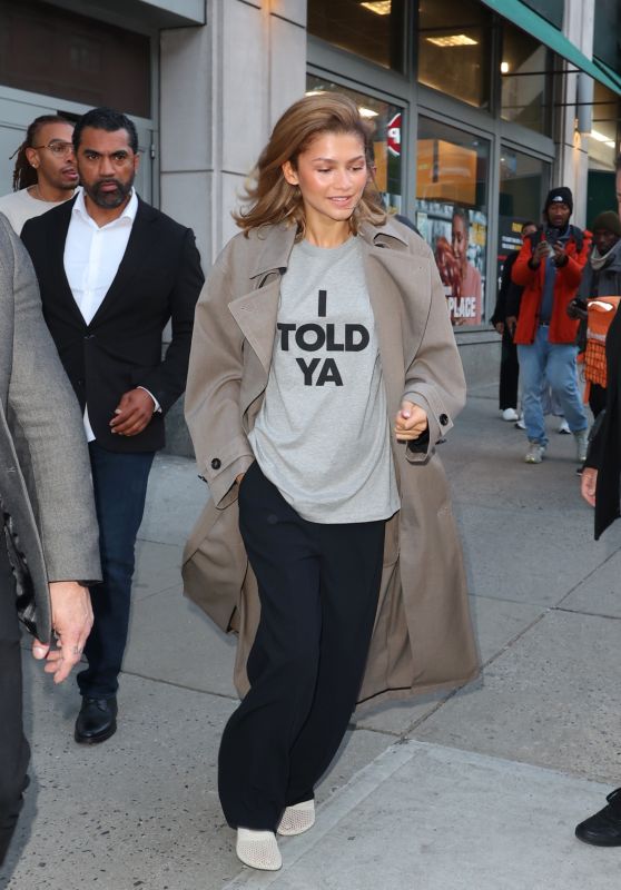 Zendaya Hosts a Private Screening of "Challengers" at AMC Theatres in NYC  04-22-2024