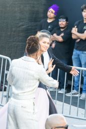 Zendaya Impresses With Her Arrival at the "Challengers" Premiere in Los Angeles 04-16-2024
