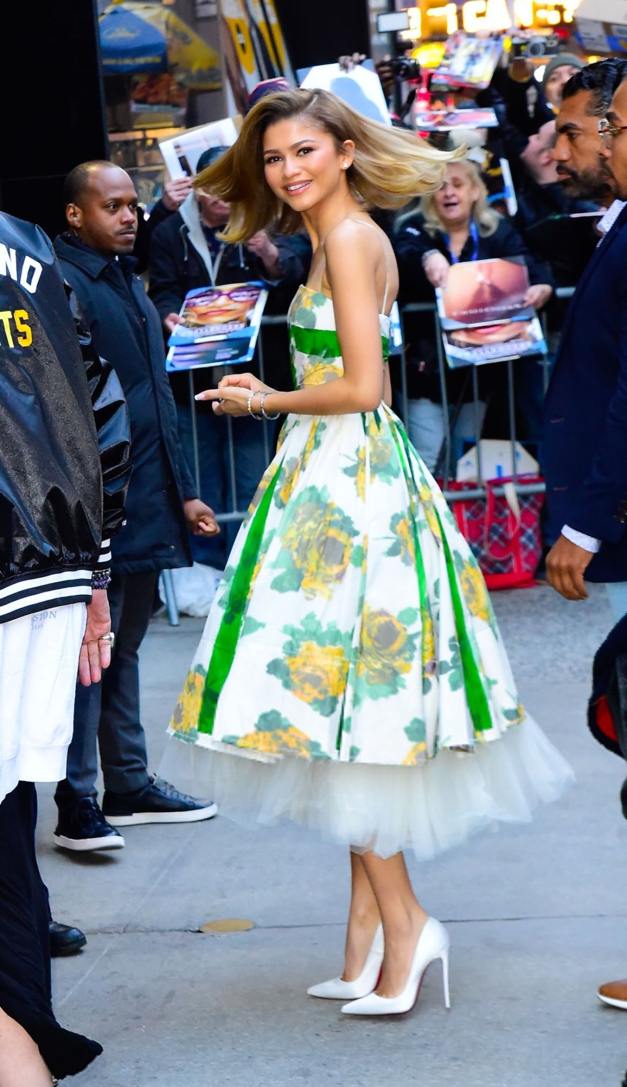 Zendaya Outside GMA in New York City 04-23-2024 • CelebMafia