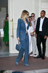 Abbey Lee Out in Cannes 05-19-2024