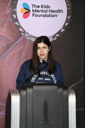 Alexandra Daddario Lights the Empire State Building in New York City 05-08-2024