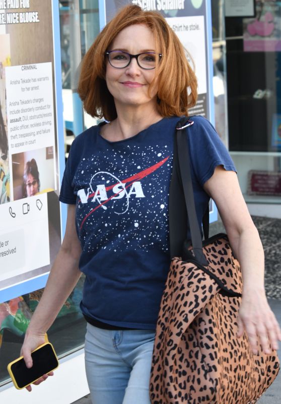 Amy Yasbeck Shopping in Beverly Hills 05-01-2024
