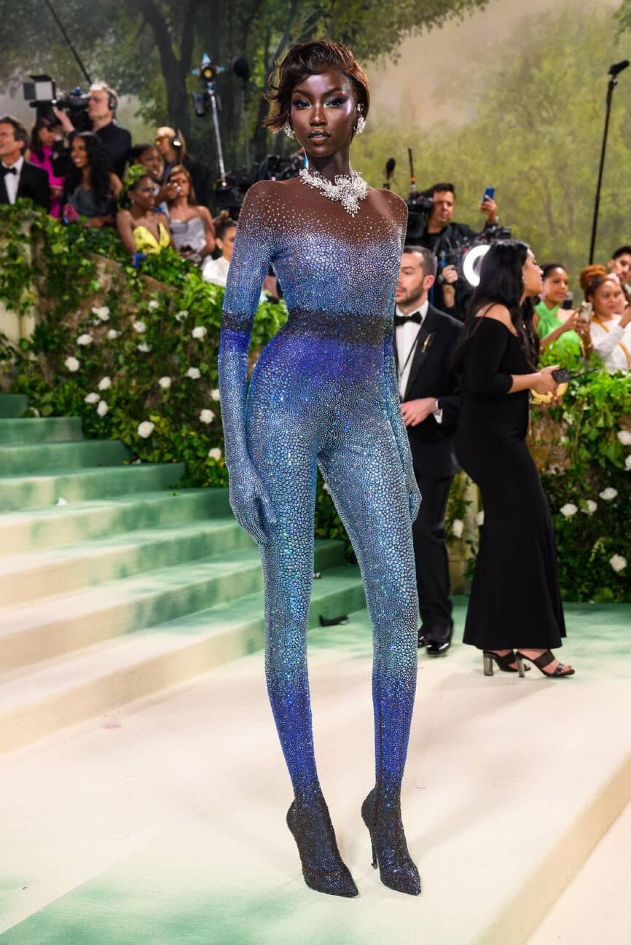 Anok Yai at Met Gala 2024 • CelebMafia