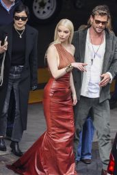 Anya Taylor-Joy and Chris Hemsworth at the Media Call for "Furiosa: A Mad Max Saga" in Sydney 05-01-2024