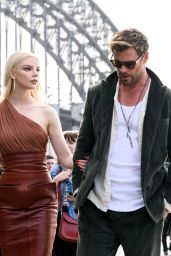 Anya Taylor-Joy and Chris Hemsworth at the Media Call for "Furiosa: A Mad Max Saga" in Sydney 05-01-2024