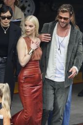 Anya Taylor-Joy and Chris Hemsworth at the Media Call for "Furiosa: A Mad Max Saga" in Sydney 05-01-2024