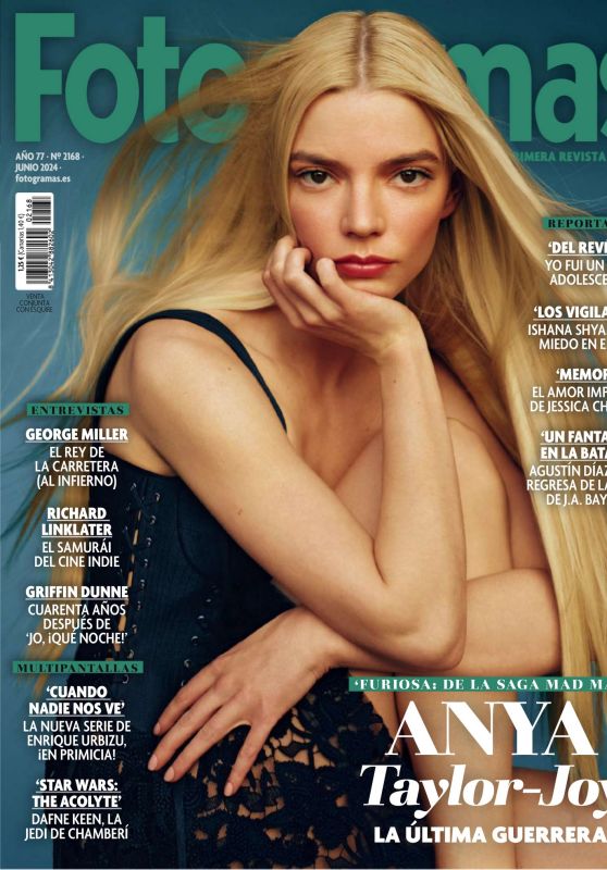 Anya Taylor-Joy - Fotogramas Magazine June 2024 Issue
