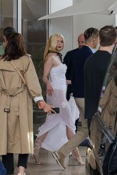 Anya Taylor-Joy Leaves Her Hotel in Cannes 05-14-2024