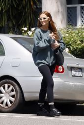 Ashlee Simpson in Casual Outfit in Los Angeles 05-02-2024