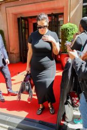 Ashley Graham Leaving the Mark Hotel in New York 05-07-2024