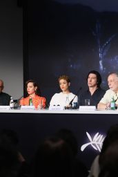 Aubrey Plaza at the "Megalopolis" Press Conference at Cannes Film Festival 05-17-2024