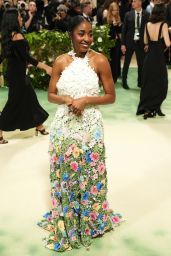 Ayo Edebiri Shines at the 2024 Met Gala with Loewe