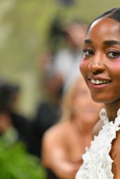 Ayo Edebiri Shines at the 2024 Met Gala with Loewe