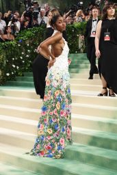 Ayo Edebiri Shines at the 2024 Met Gala with Loewe