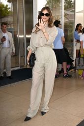 Barbara Palvin at the Hotel Martinez in Cannes 05-23-2024