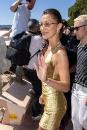 Bella Hadid at the Hotel Martinez in Cannes 05-21-2024