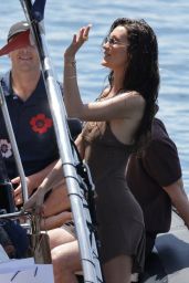 Bella Hadid - Boat Trip in Cannes 05-19-2024