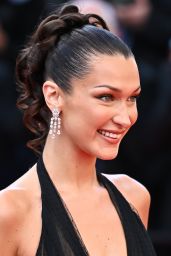 Bella Hadid Shines in Atelier Versace at "Beating Hearts" Premiere at Cannes Film Festival 05-23-2024