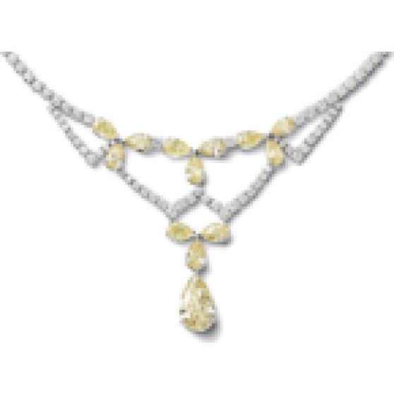 Bucherer Yellow Diamonds Necklace
