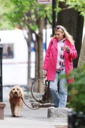 Busy Philipps in a Colorful Outfit in the West Village 05-08-2024