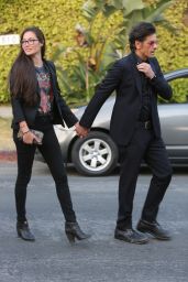 Caitlin Mchugh and John Stamos aArive at his Netflix is a Joke Appearance in West Hollywood 05-12-2024