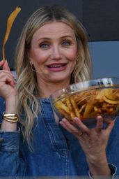 Cameron Diaz on the Williams and Sonoma Culinary Stage of the 2024 Bottlerock Music Festival in Napa 05-24-2024