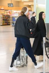 Cara Delevigne at Heathrow Airport 05-05-2024