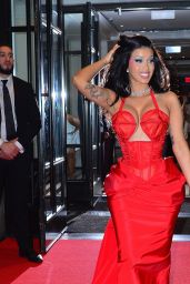 Cardi B Heading to Casa Cipriani to Party After the 2024 Met Gala in New York 05-06-2024