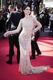 Coco Rocha at “Marcello Mio” Red Carpet at Cannes Film Festival 05-21-2024