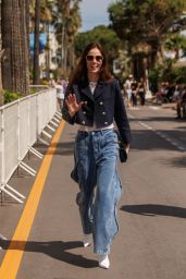 Coco Rocha at the Hotel Martinez in Cannes 05-19-2024