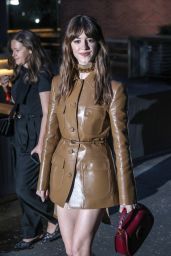 Daisy Edgar-Jones Arriving for the Gucci Cruise 2025 Fashion Show in London 05-13-2024