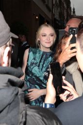 Dakota Fanning Arriving at "The Watchers" Special Preview Screening in London