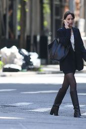 Dakota Johnson at “Materialists” Set in New York 05-28-2024 (more photos)