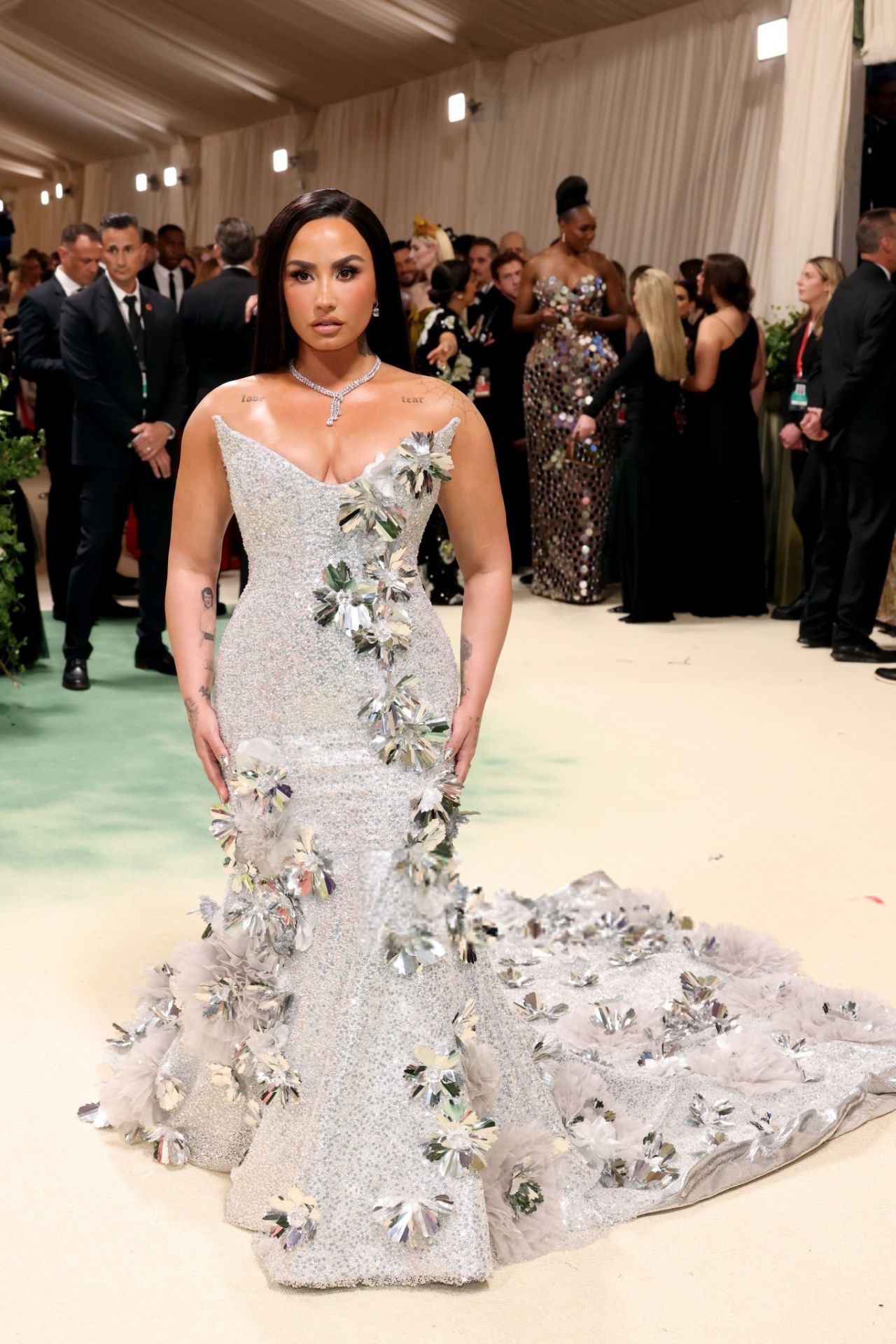 Demi Lovato at Met Gala 2024 • CelebMafia