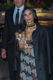 Demi Moore Arriving for the Gucci Cruise 2025 Fashion Show in London 05-13-2024
